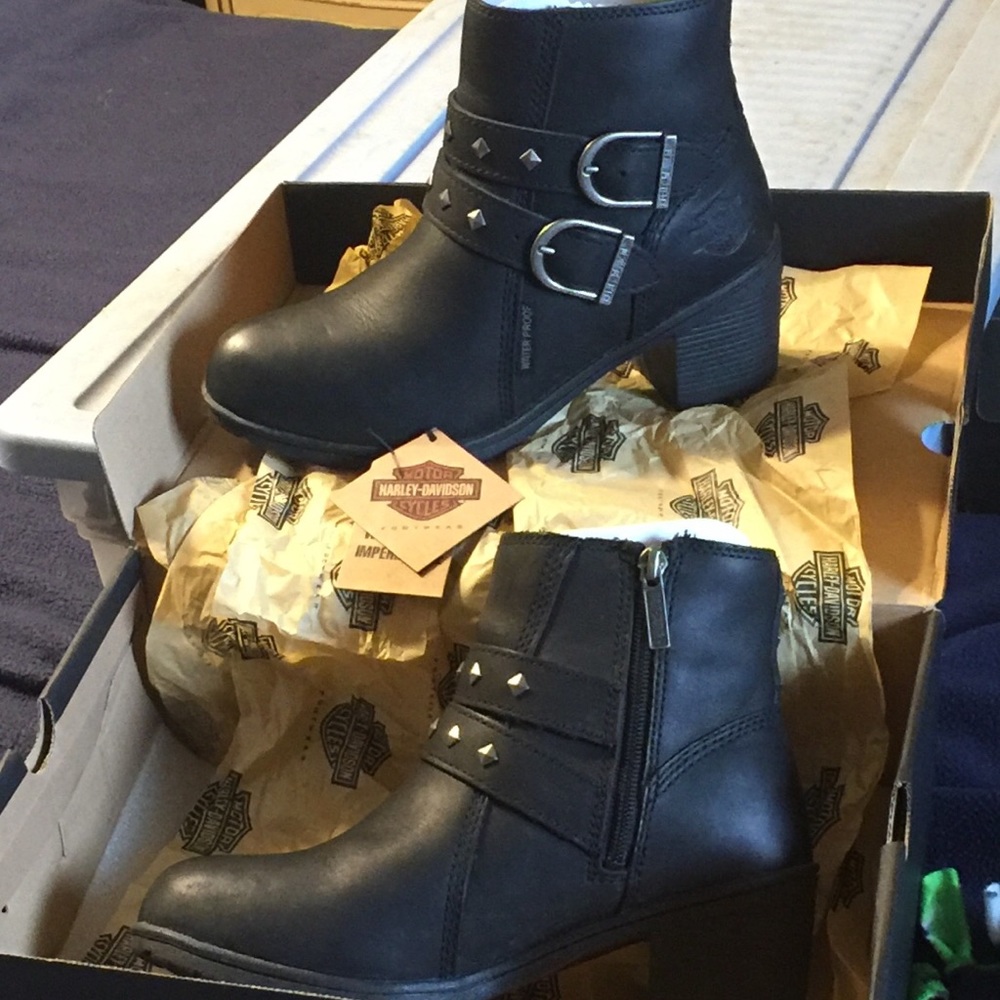 Harley Davidson waterproof boots